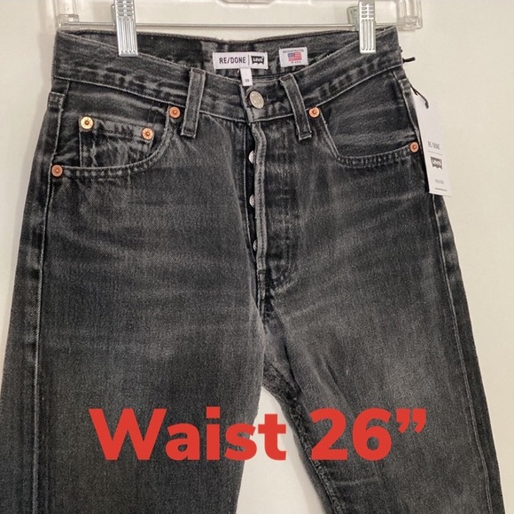 Levi's Denim - 🆕 LEVI’S RE/DONE Washed Black Upcycled Jeans🆕